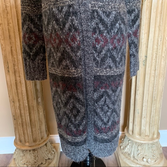 Universal thread chunky patterned long sweater cardigan - Picture 12 of 14